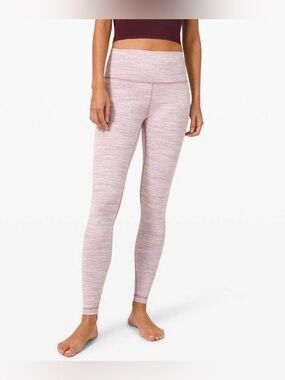 lululemon athletica Light Lavender Ribbed Leggings